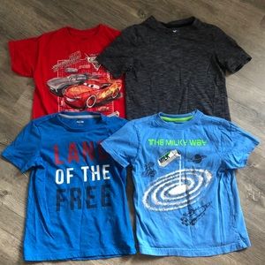 Boys short sleeved T-shirt lot, Size 6/7